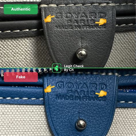 fake goyard vs real|authentic goyard bags for sale.